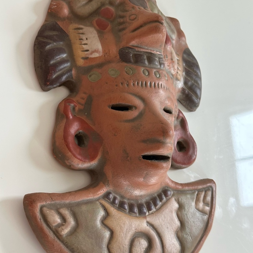 Handcrafted Terracotta Wall Mask